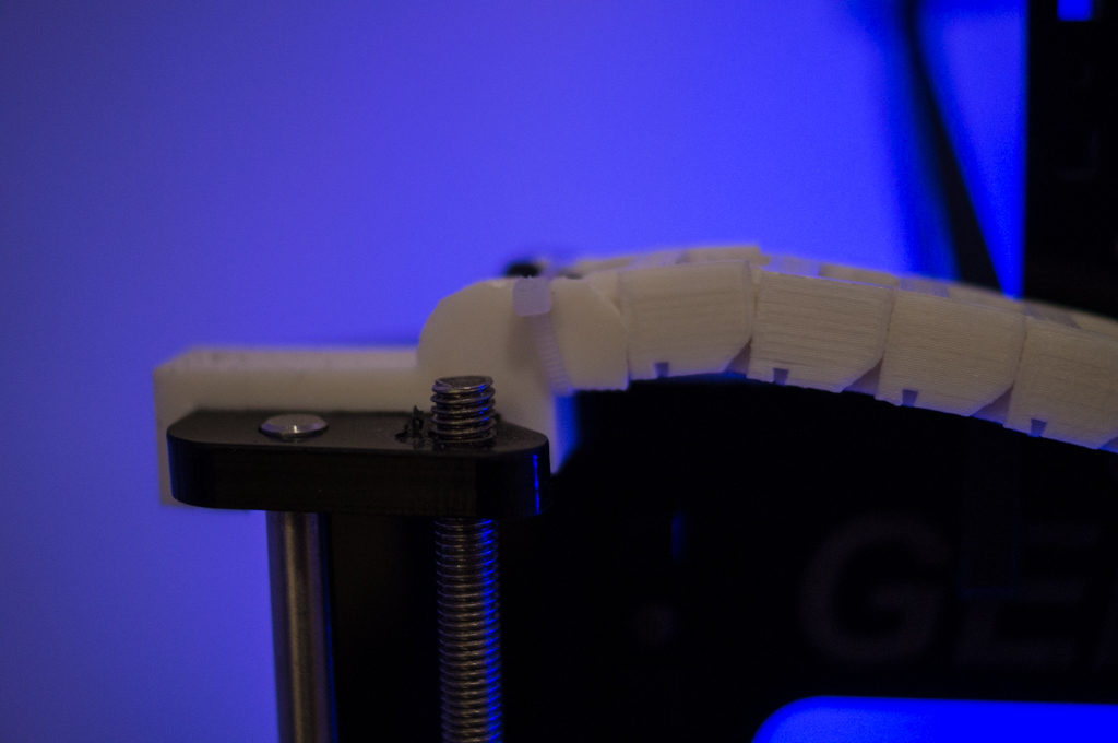 Open Cable Chain End for prussa 8mm