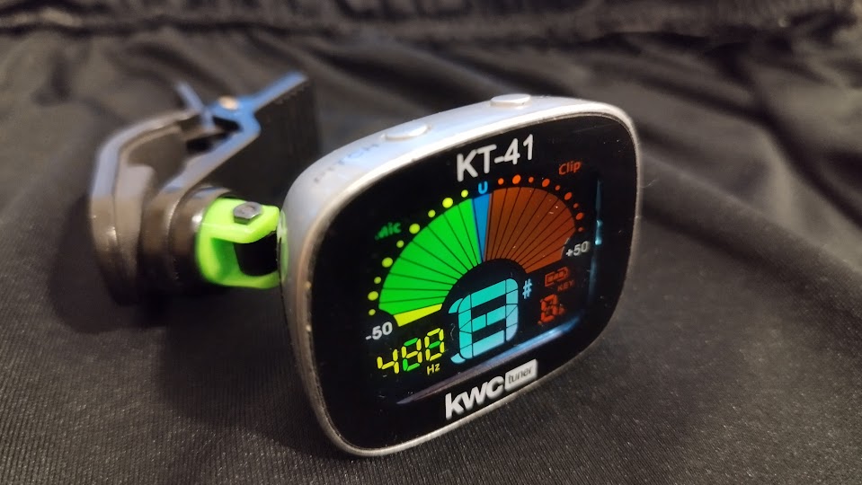Guitar tuner clip hinge repair for KWC Tuner KT-41