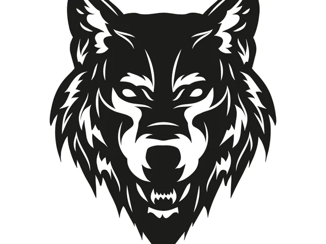 wall art wolf