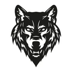 wall art wolf