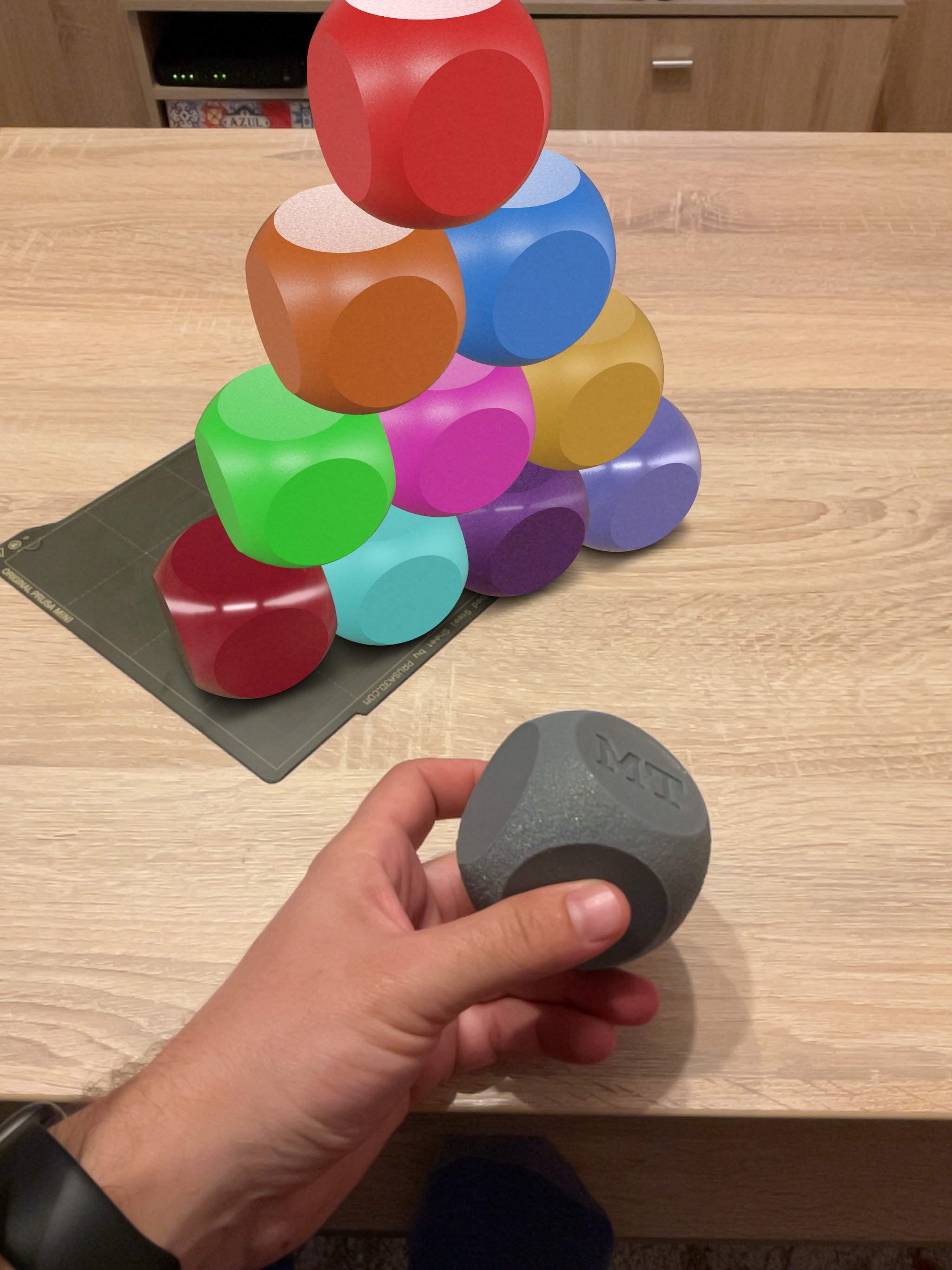 TPU reflex training Cube by Martin Tulak Download free STL model