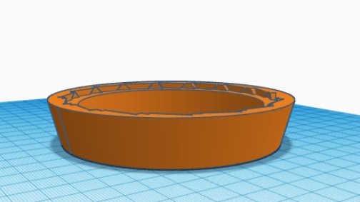 Miniatura 2 do modelo 3D Dragon Scale Pot Tray