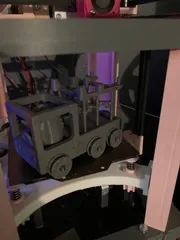Zombie Hedgehog Birthday Truck With Rook.