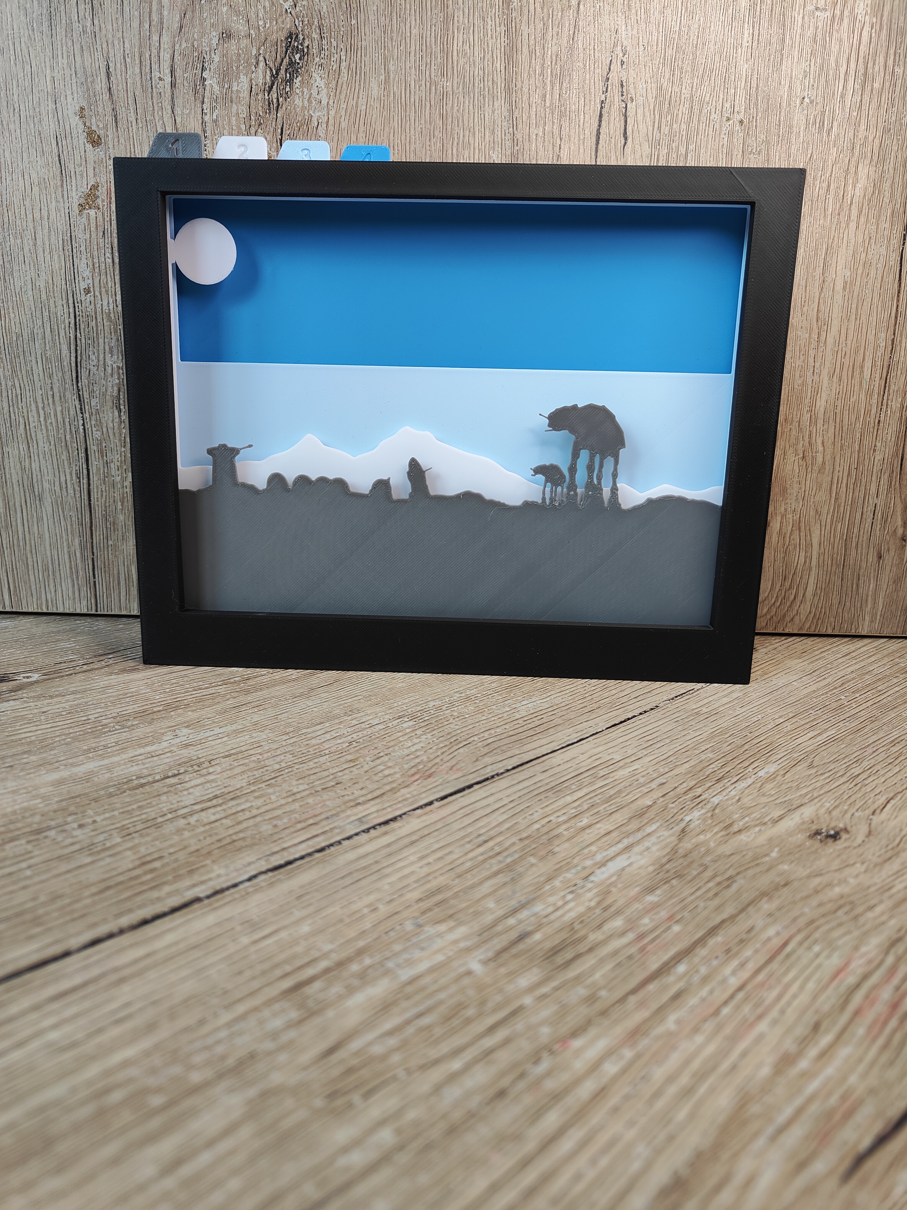 Miniatura 4 do modelo 3D Star Wars Hoth Shadow Box (A)