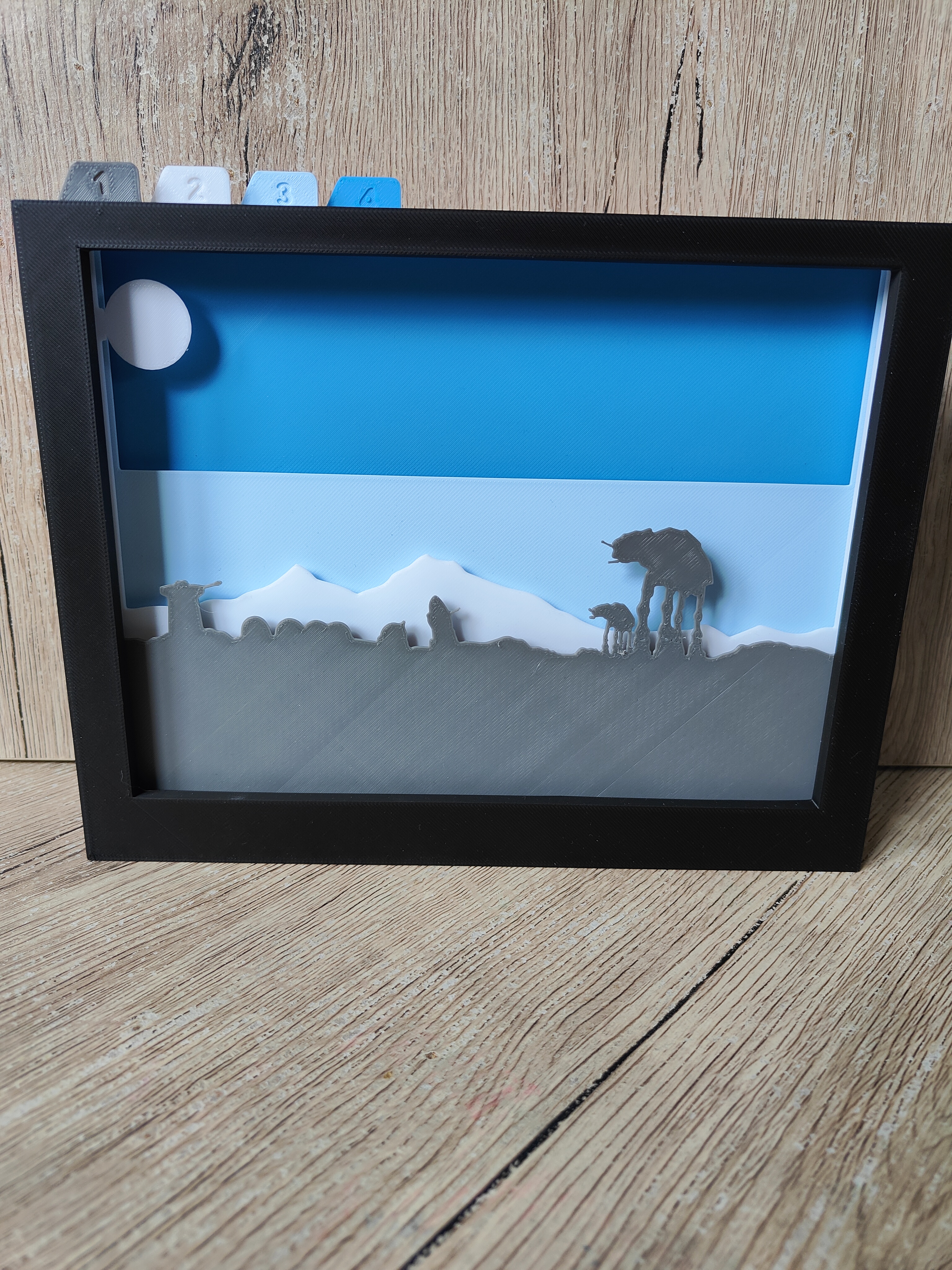 Star Wars Hoth Shadow Box (A)