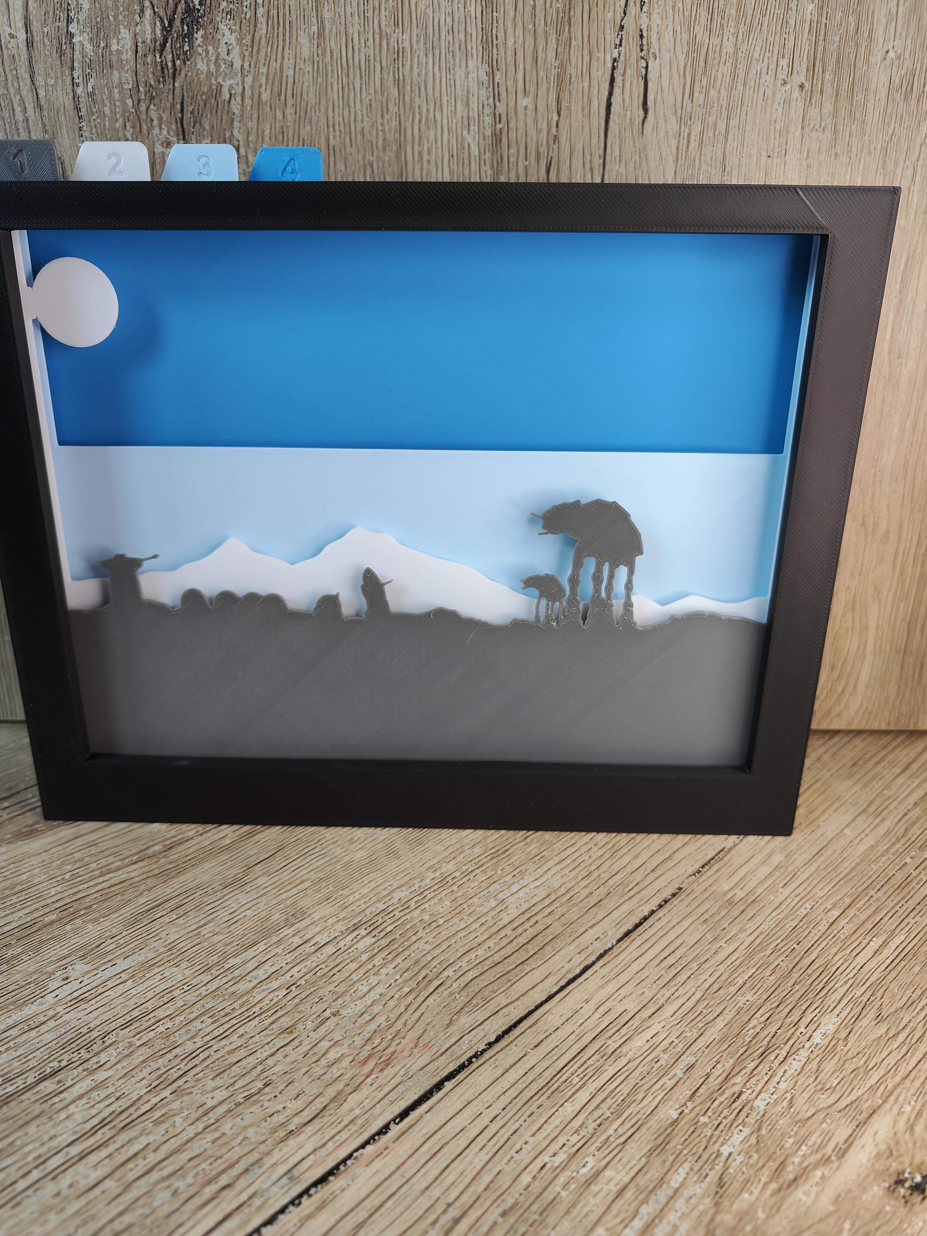 Miniatura 5 do modelo 3D Star Wars Hoth Shadow Box (A)