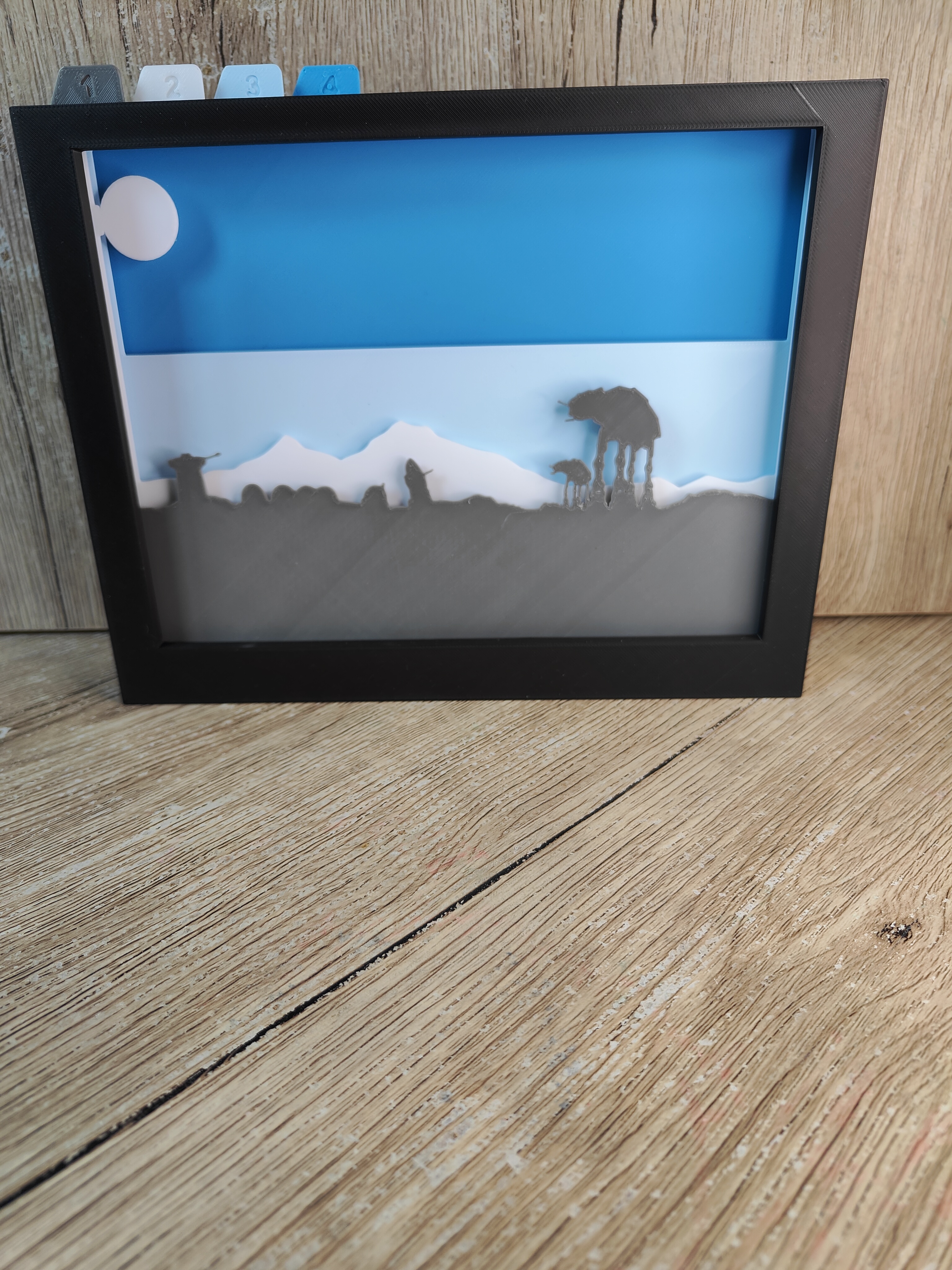 Miniatura 7 do modelo 3D Star Wars Hoth Shadow Box (A)