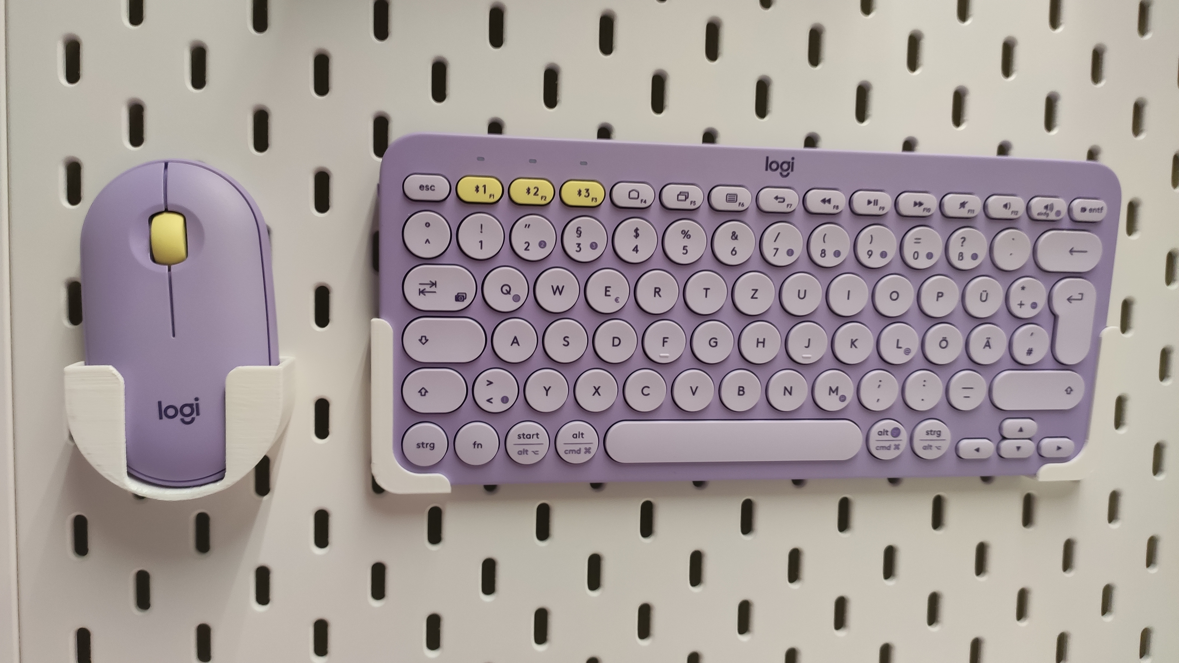 Skadis logitech K380