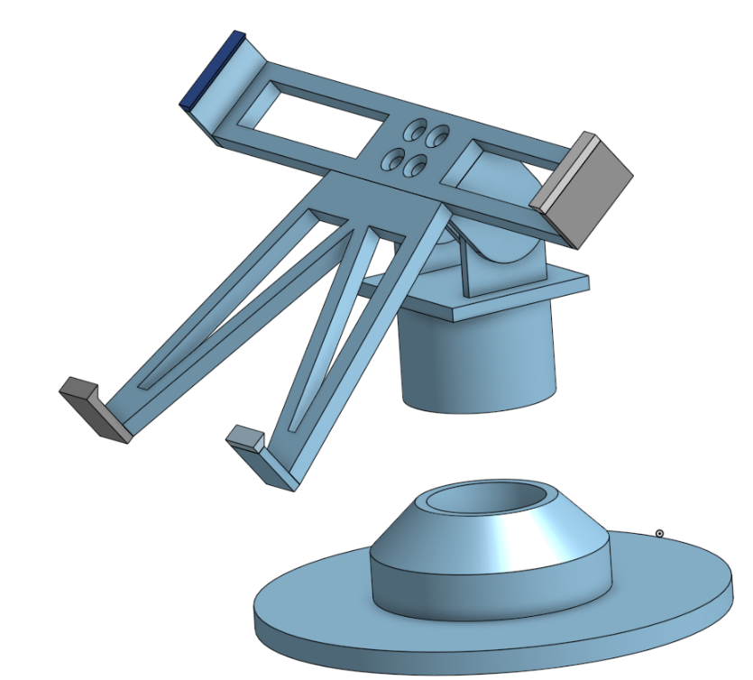 Kindle reader table stand