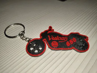 Kawasaki Vulcan 650 Keychain by The Filamist | Download free STL model ...