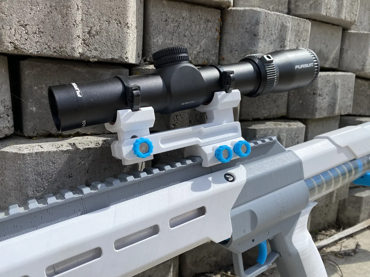 Nerf Sniper Scope Attachment 3D Printed 