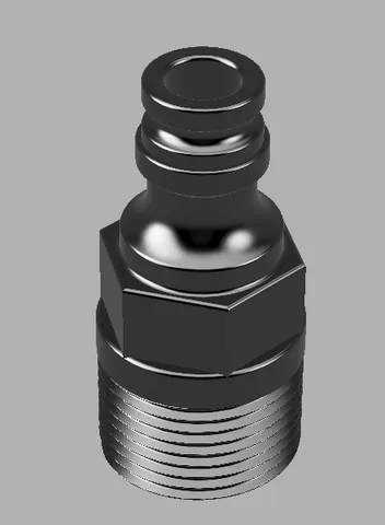 BSP Pipe Thread G-3/4" to Gardena Adapter