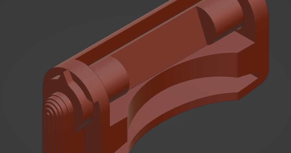 Dyson V10 Full auto switch AR15 like by Aquilo Download free STL model