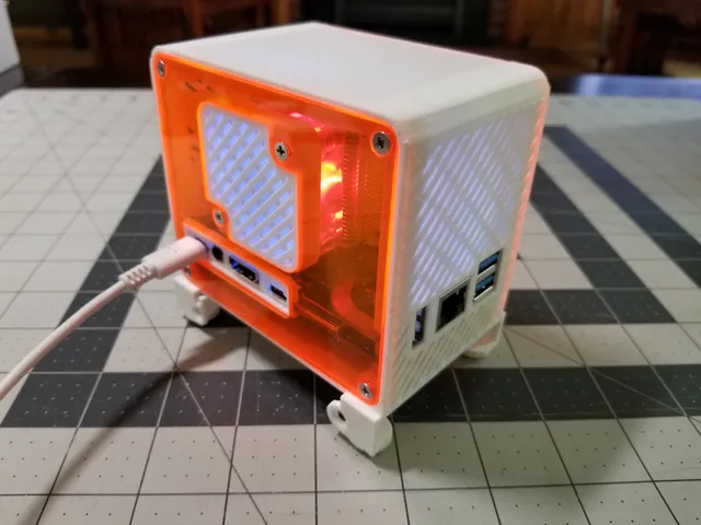 Mini Desktop Case for Orange Pi 5 with Ice Tower intended for Raspberry Pi