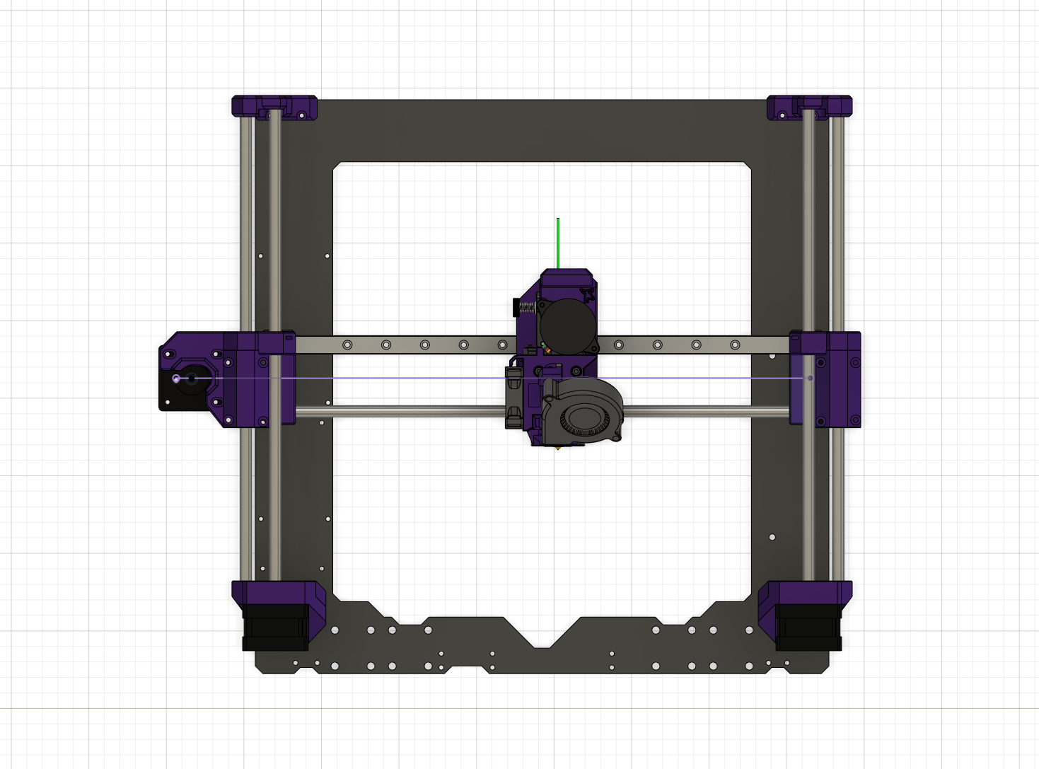 MK3S Upgrade to MK4 Prints (8mm Z) with X Linear Rail