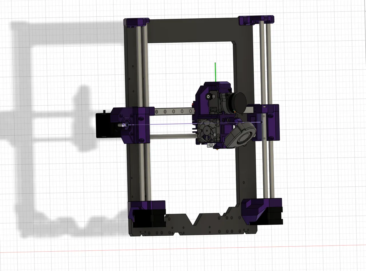 MK3S Upgrade to MK4 Prints (8mm Z) with X Linear Rail by
