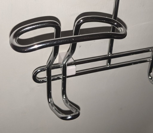 Snap-in Spacer for Samsonite Over the Door Rack