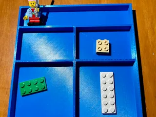 Lego Sorting Tray by Watcher19, Download free STL model
