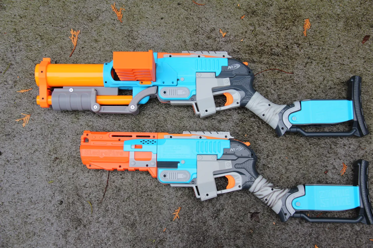 The Cryptid: a Pump Action Conversion for the Nerf
