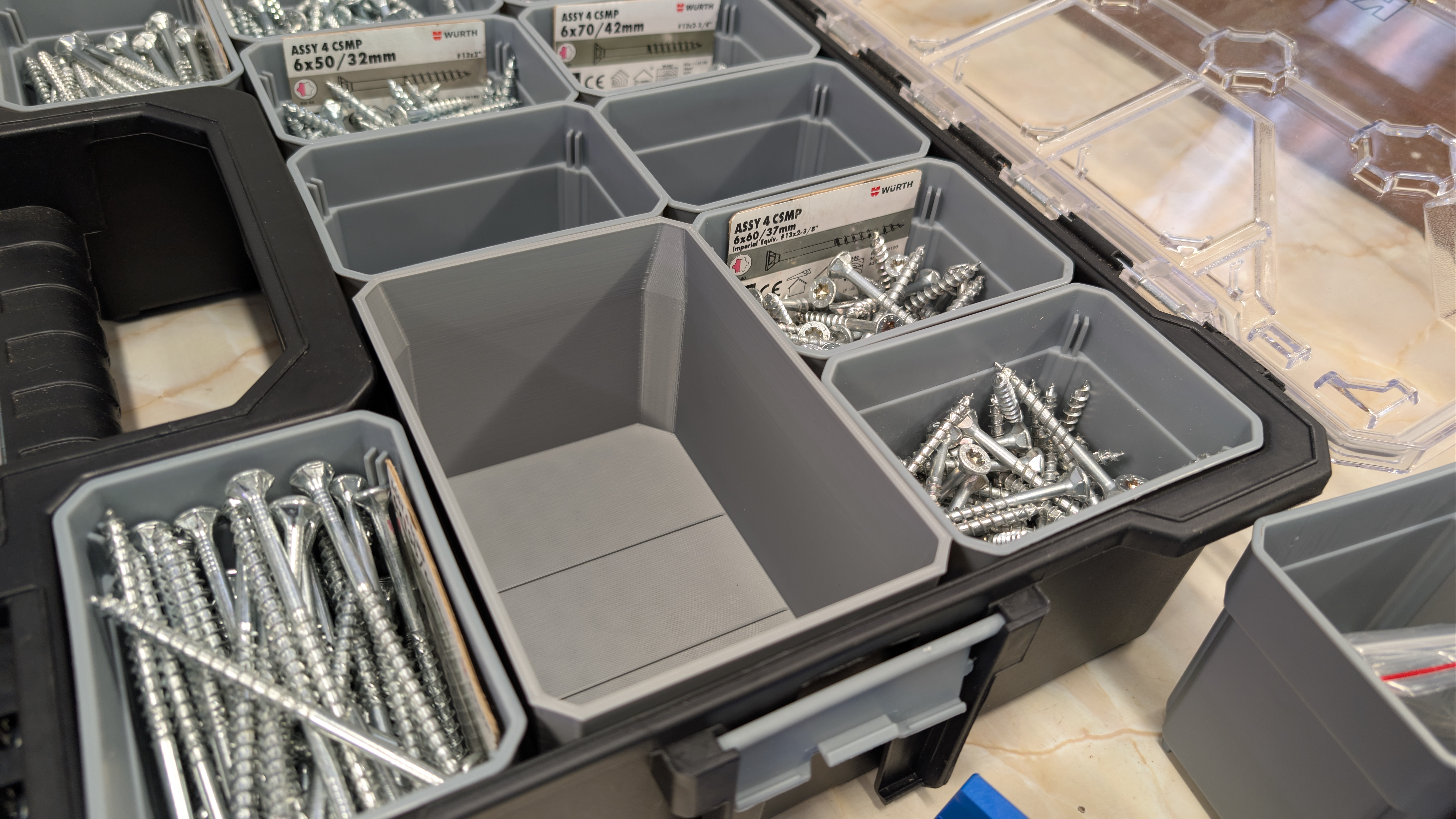 Double-sized 160mm bin to suit Renegade stackable organiser