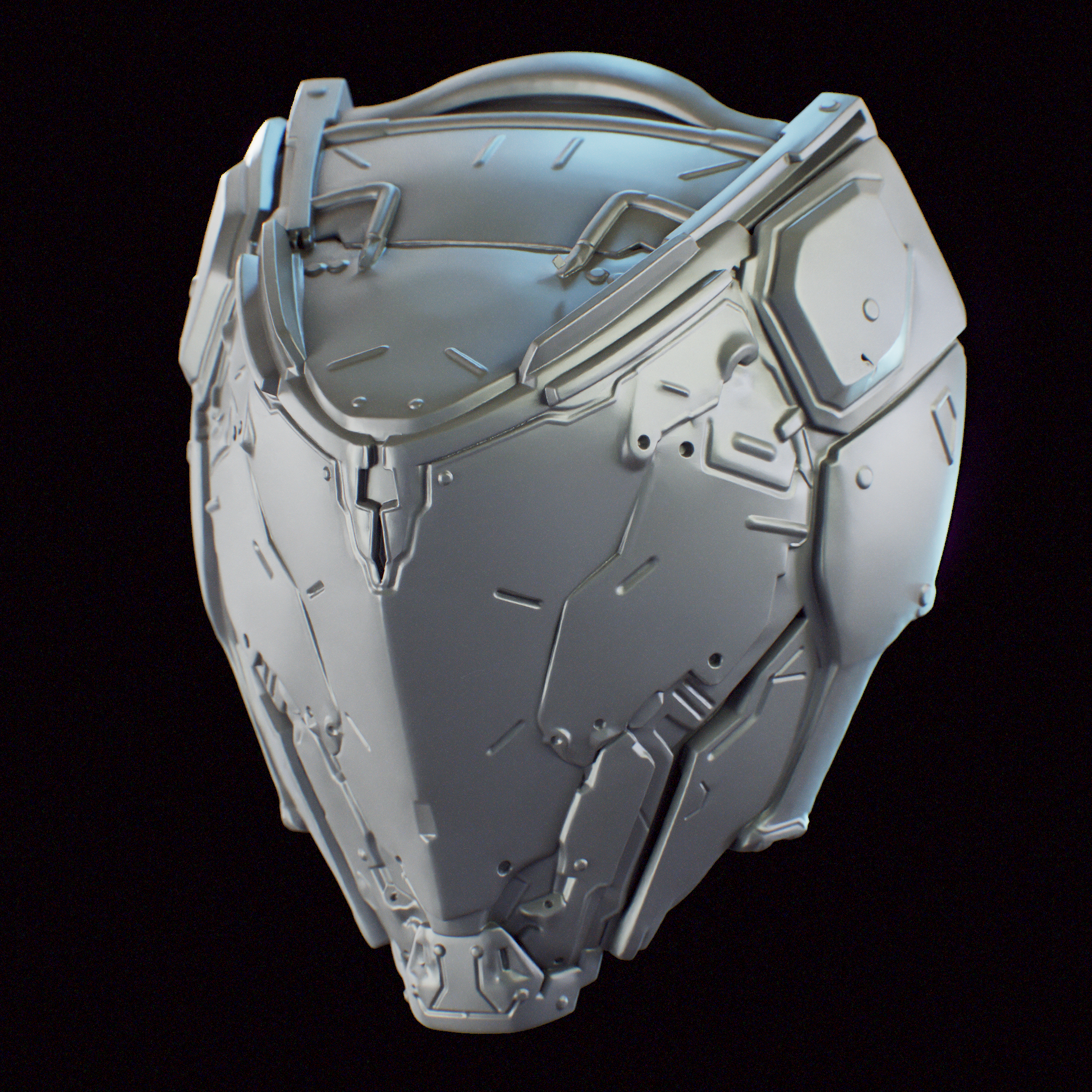 Pragmata Helmet - Casco de Pragmata decorativo - Delphi Suit