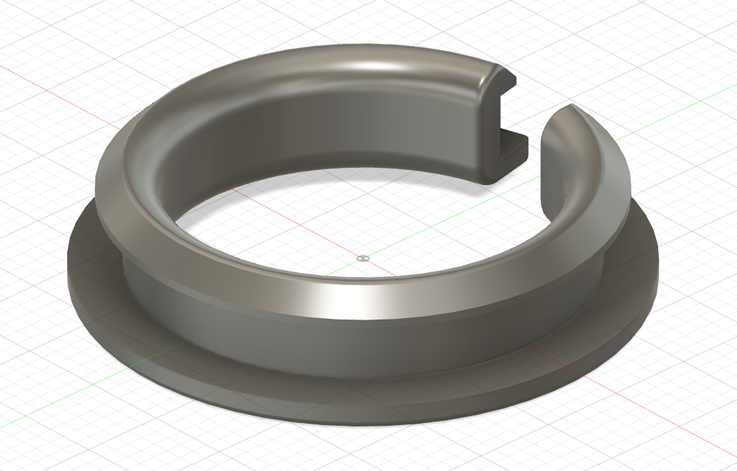 Parametric Grommet with Slit