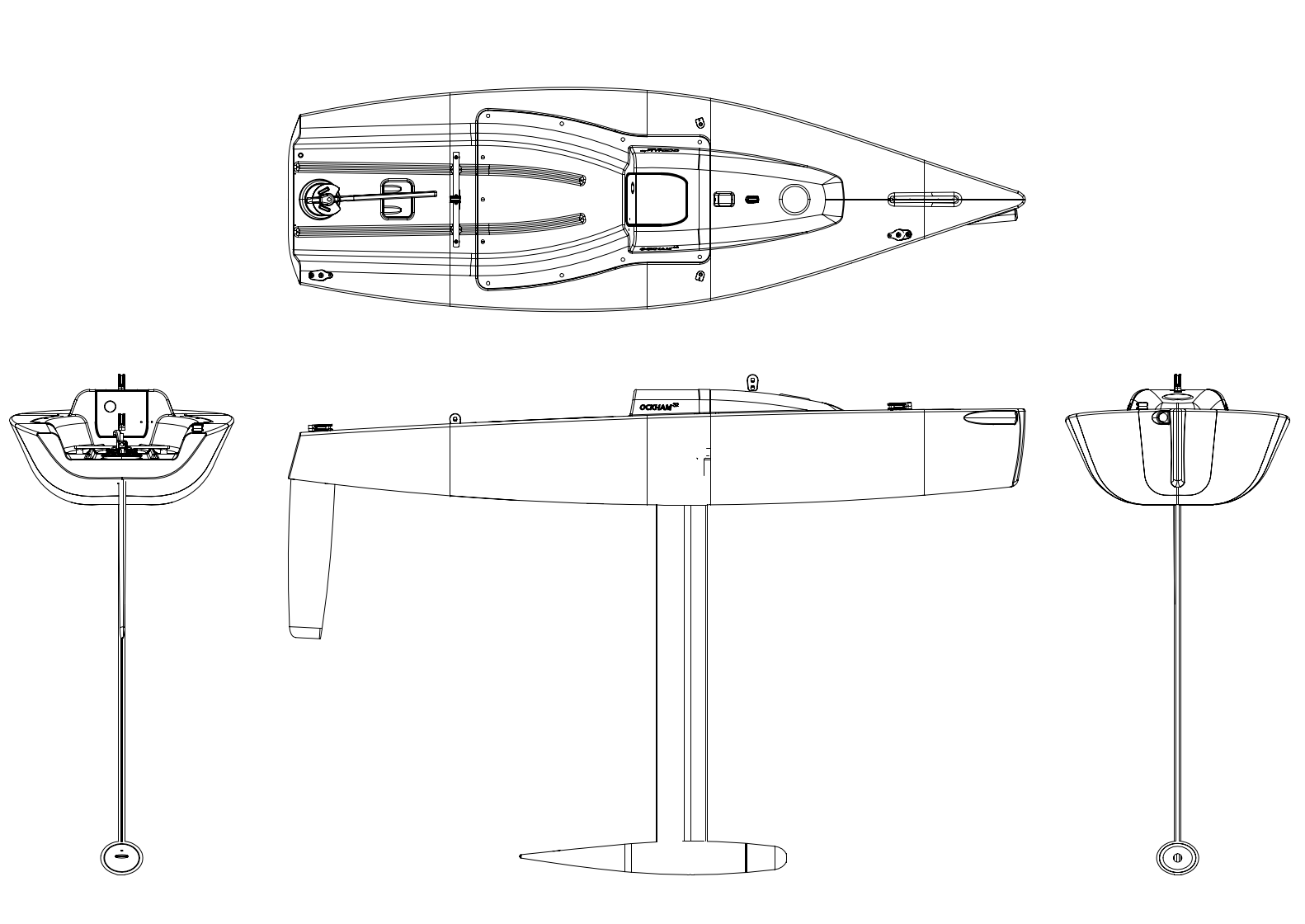 Ockham 32 RC Sailboat