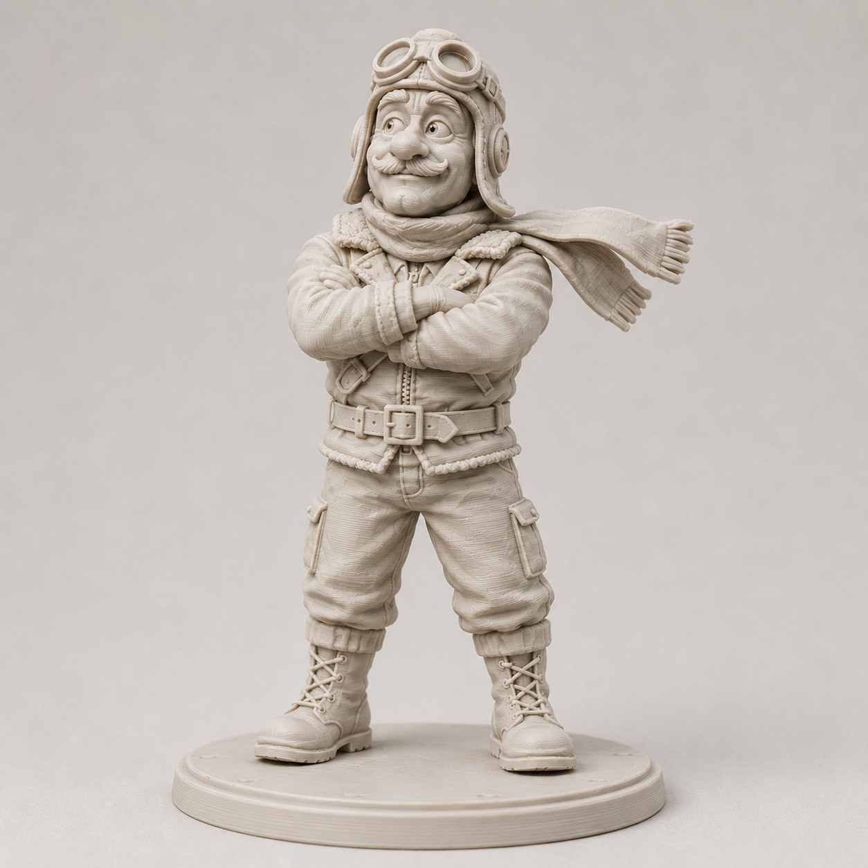Pilot Selbstsicher/Pilot self-confident