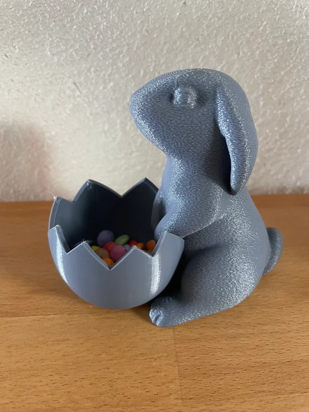 Easter Bunny with Egg No Support — miniatura 7