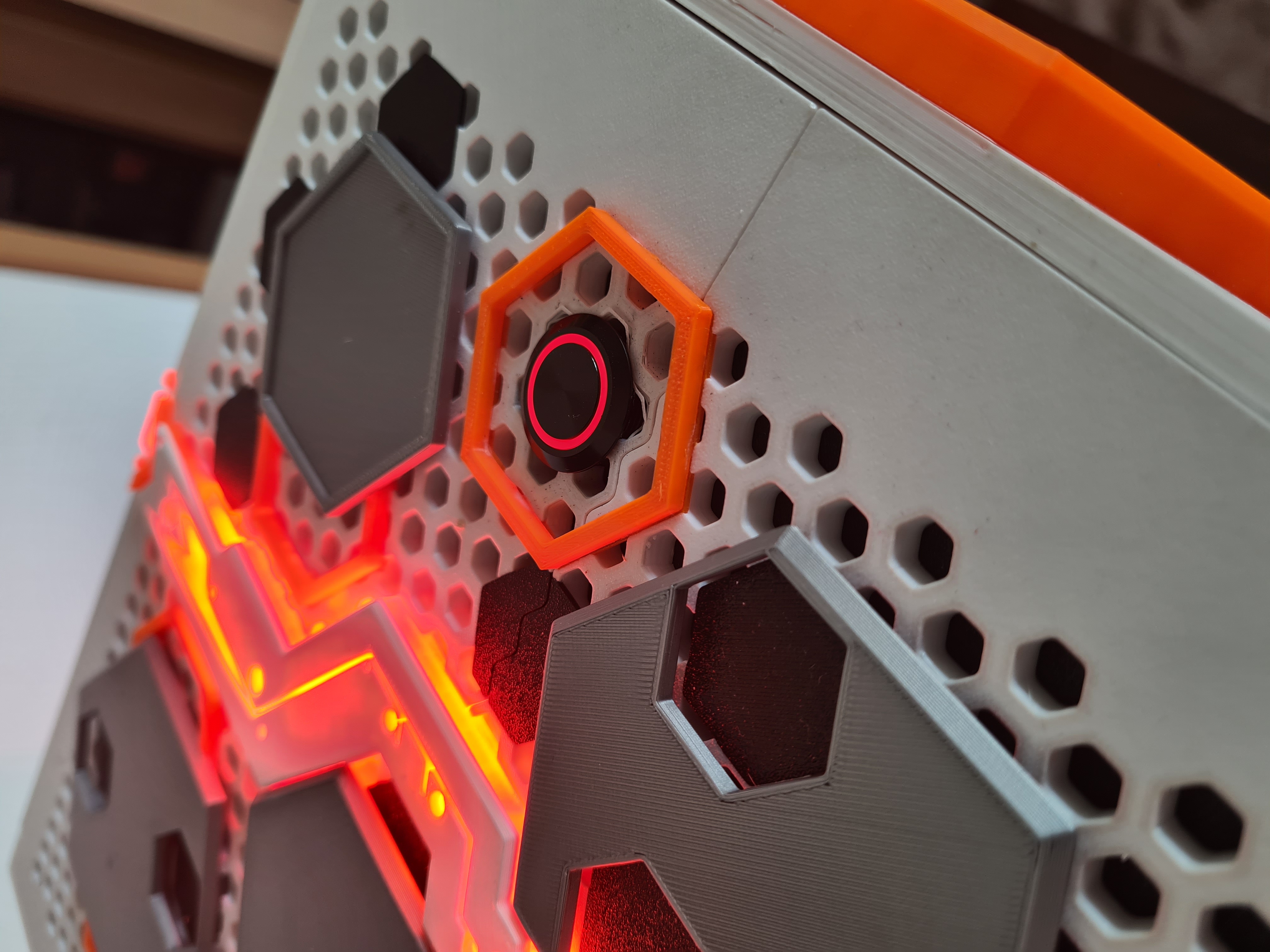 Miniatura 8 do modelo 3D mITX PC "Puzzle" Case