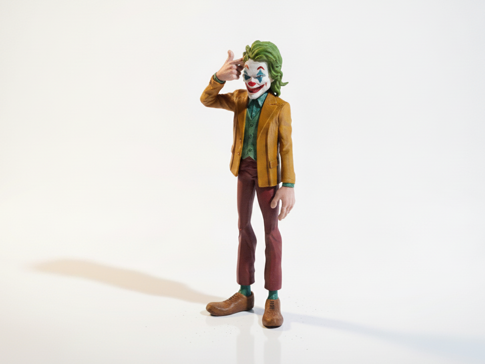 Joker Figurine DC Comics Villain 3D Printable