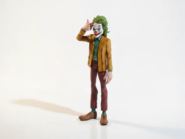 Joker Figurine DC Comics Villain 3D Printable