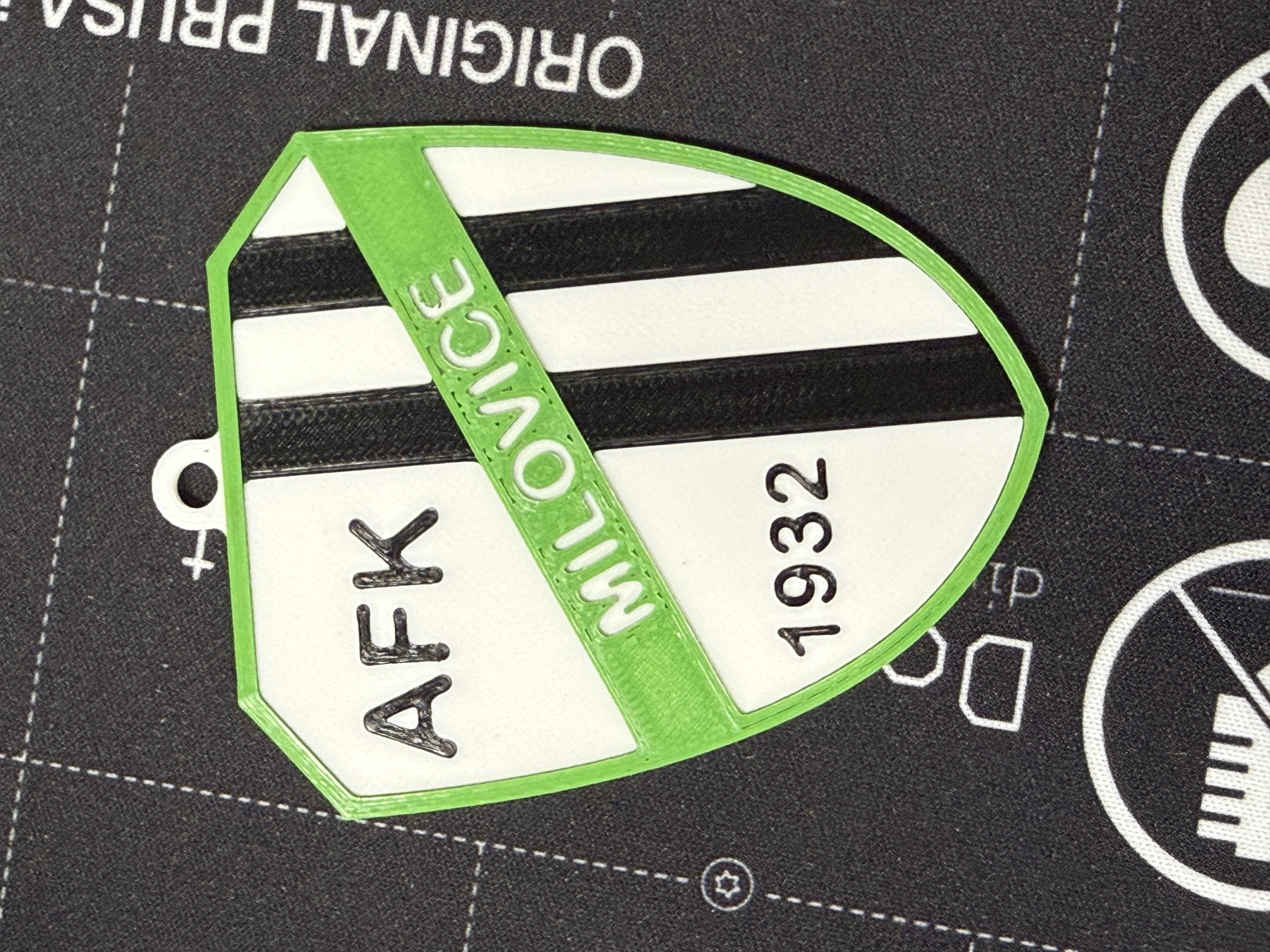 AFK Milovice Keychain