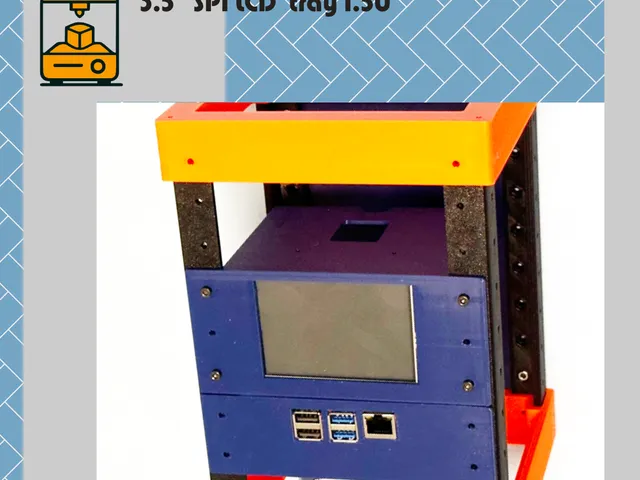Microlab - 3.5" LCD - 1.5u Tray + Col