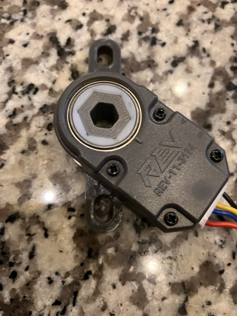 Rev Robotics Throughbore Encoder Shaft 8mm Rex Adapter