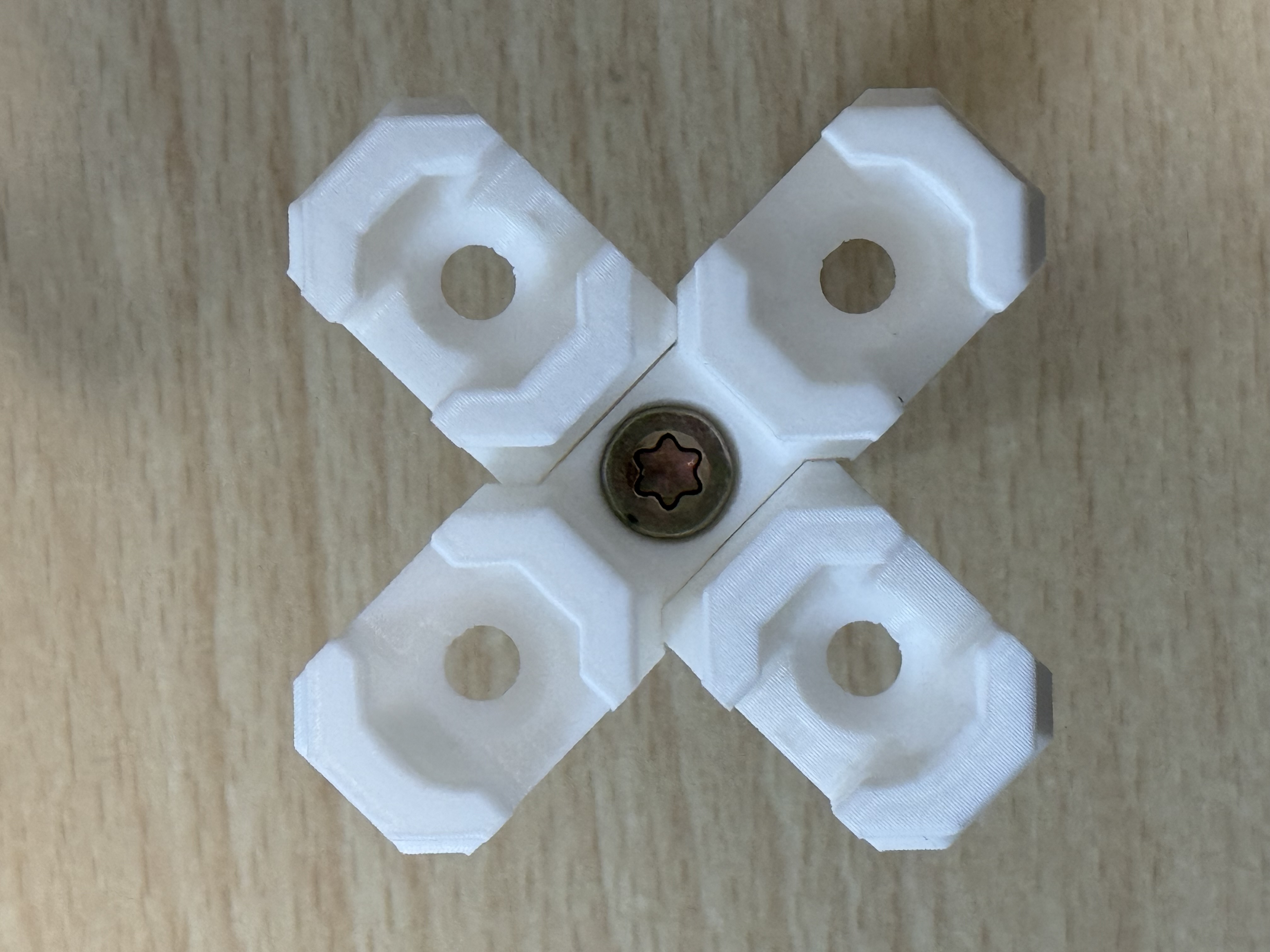 Multiboard 6.25 mm - Quad Offset Snaps (DS Part A) - Thicker Bridge