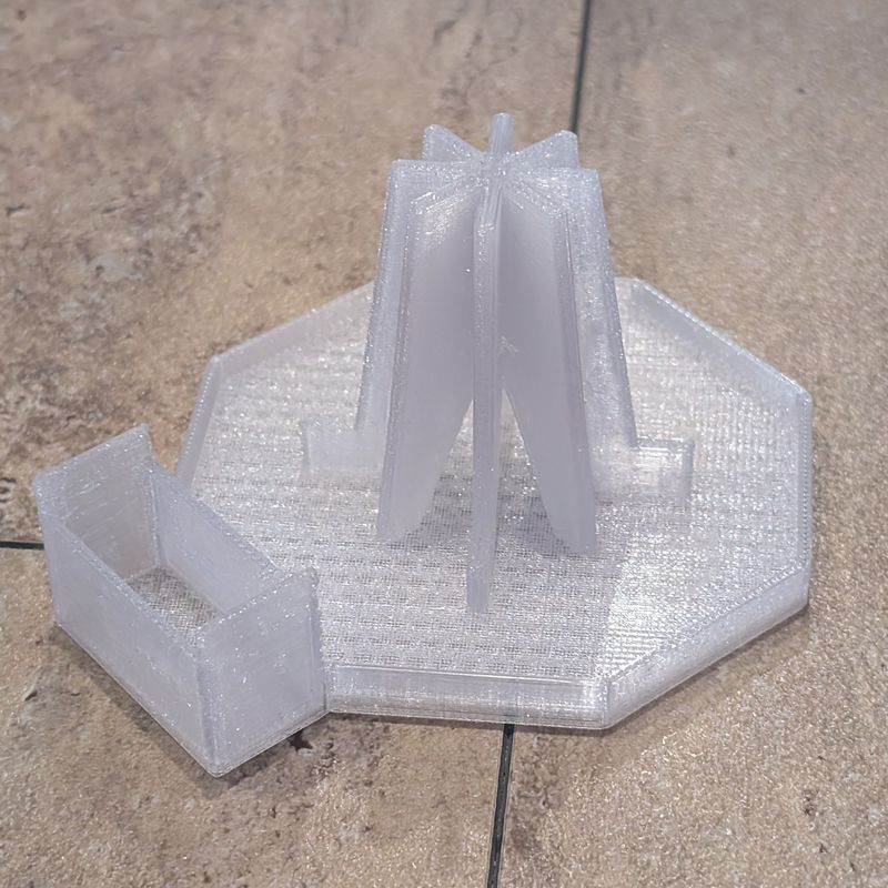 Revomax bottle dryer stand　with cap holder, tiling available.