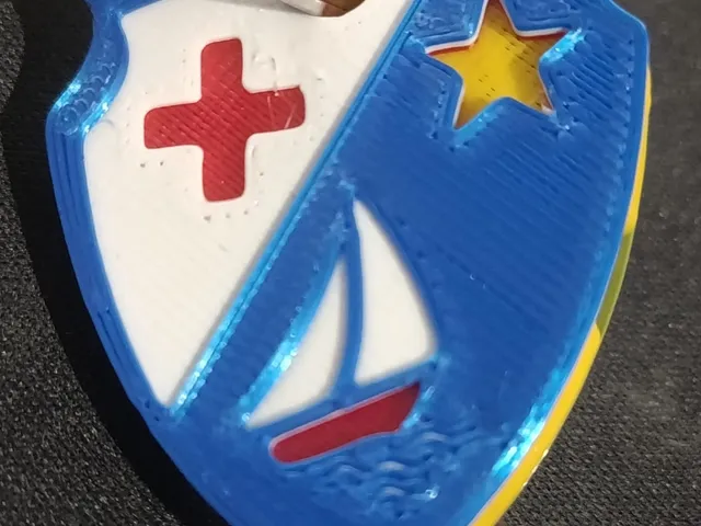 Assumption Keychain Whistle + Blank Version for Customization