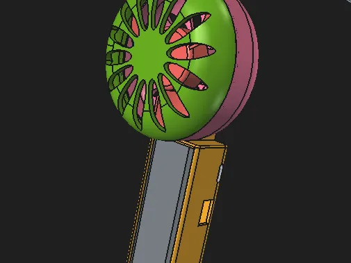 Portable fan project that tormented me.