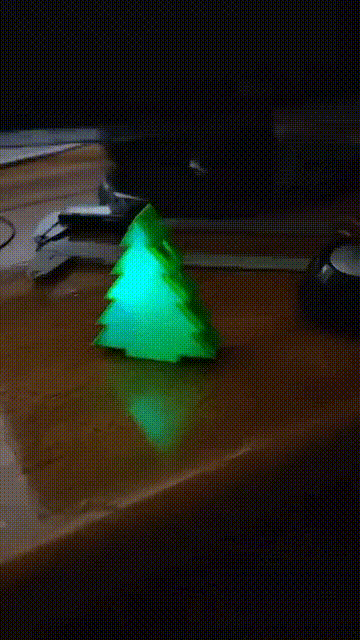 Arbol de Navidad luminoso / Light-up Christmas tree