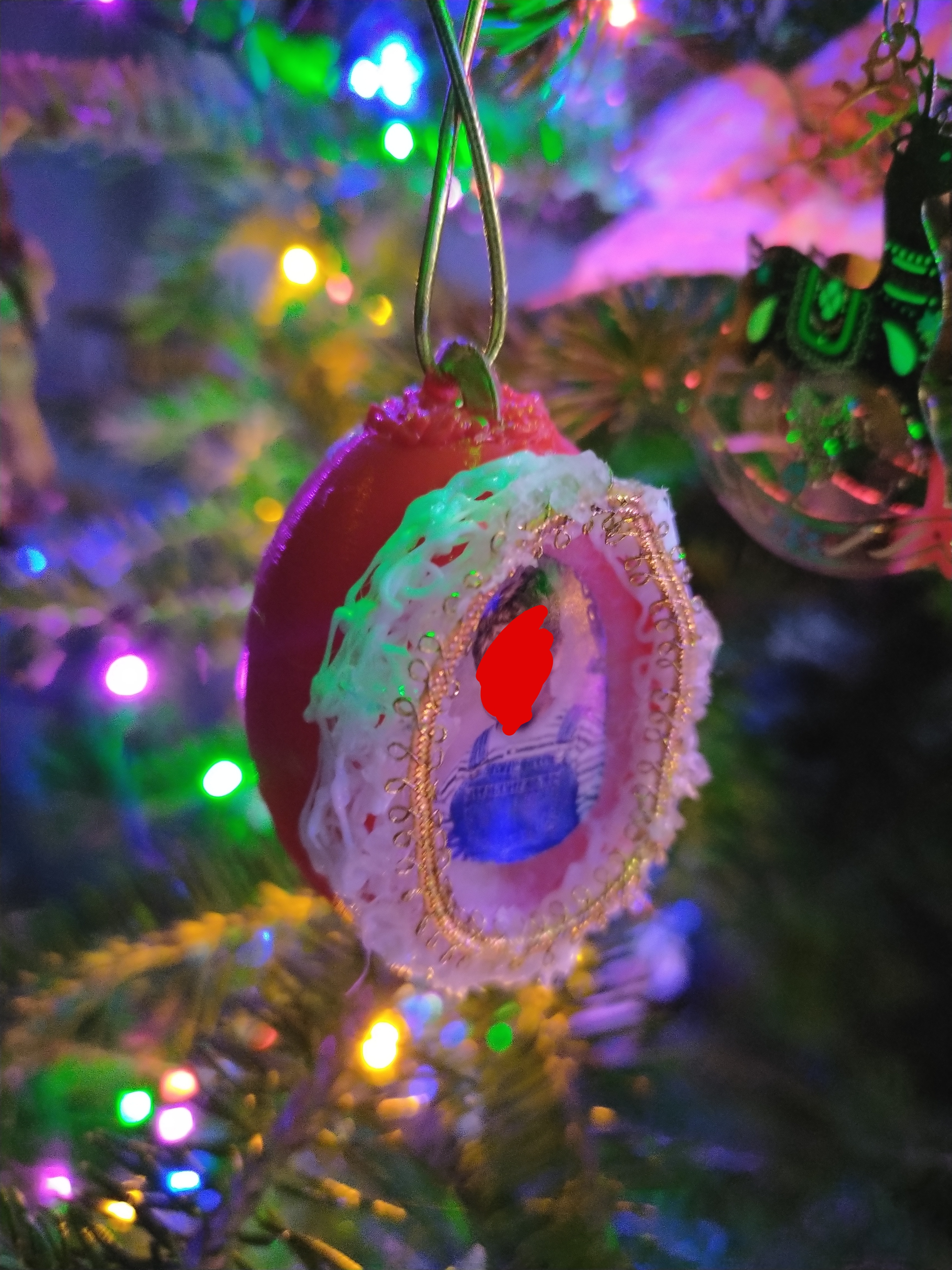 Christmas Egg Orniment
