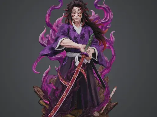 KOKUSHIBO – DEMON SLAYER 3D PRINTABLE STATUE