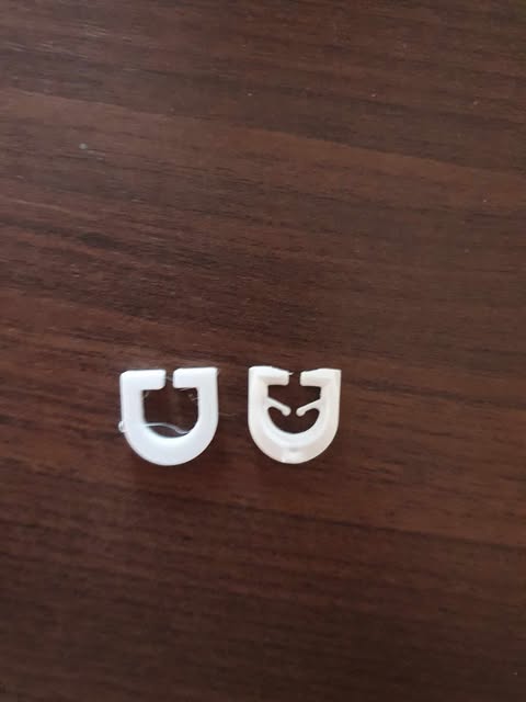 Caravan curtain hook