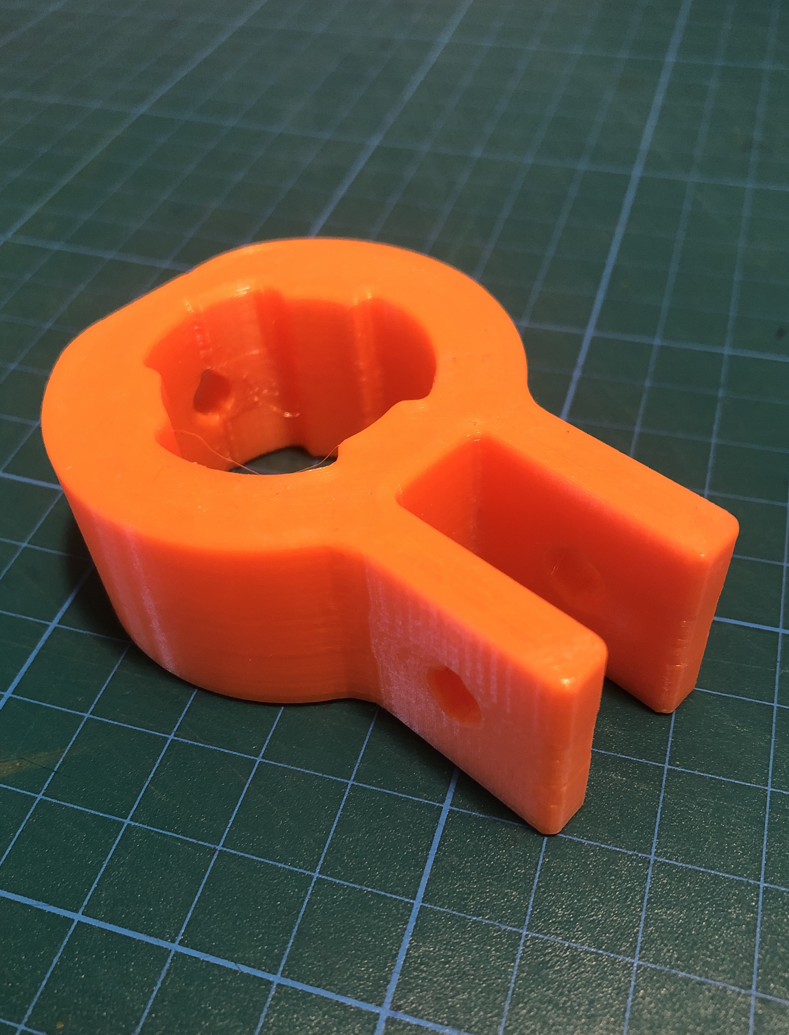 Orange - 1inch Dowel Yoke - BuildingBlocks