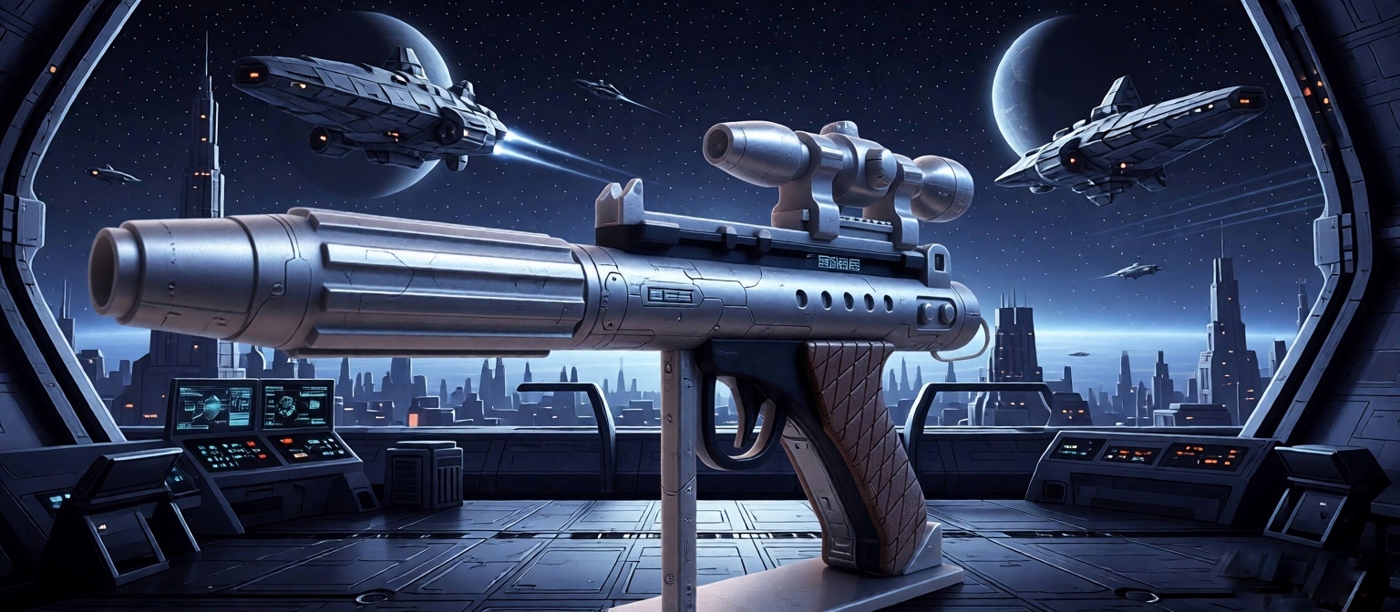 The blaster DH-17 3D model