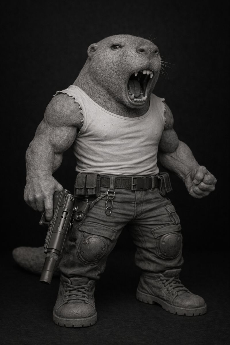 Capibara 3D model