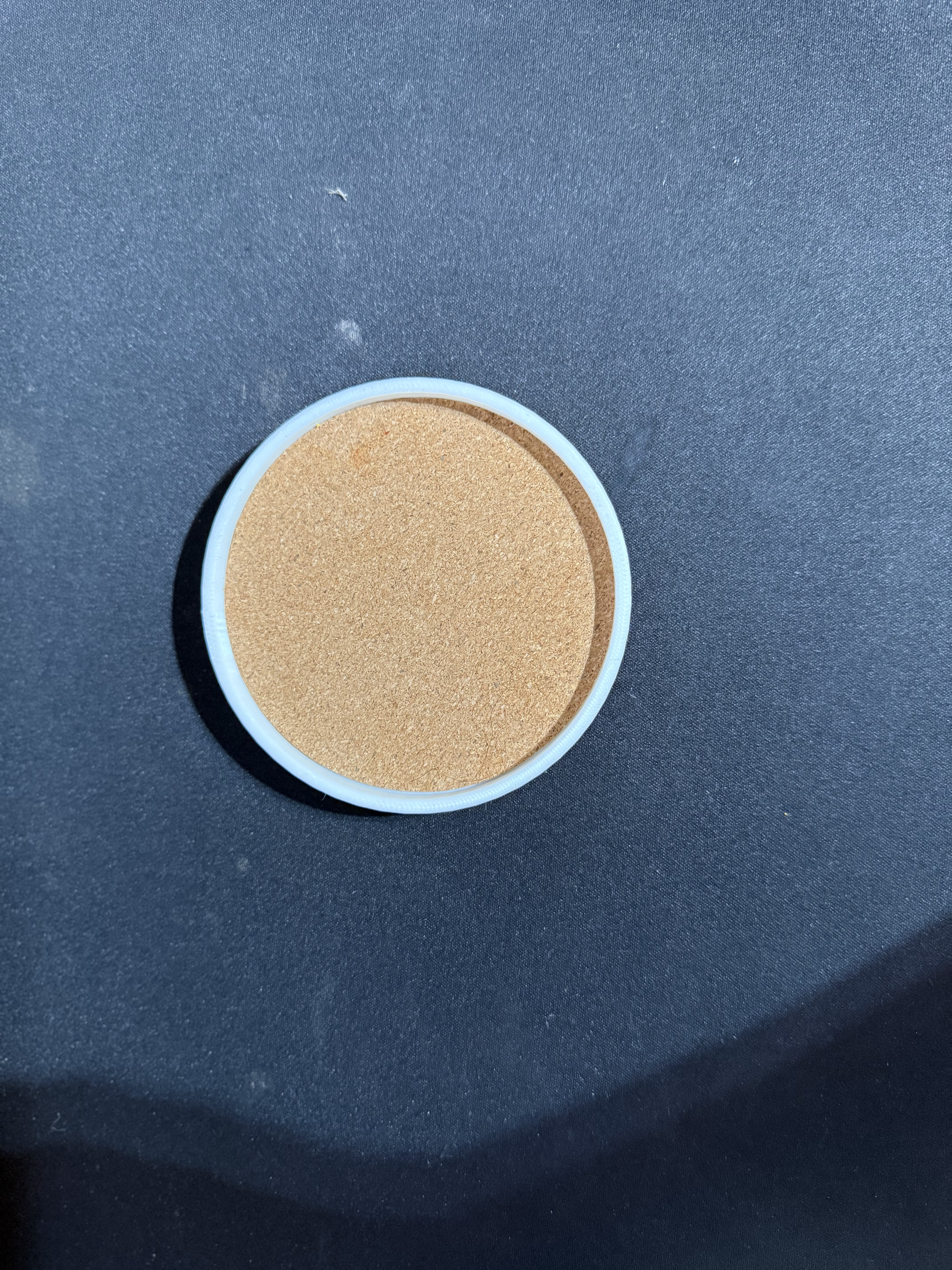 No-Slip Coasters with TPU Grip + Cork Inserts