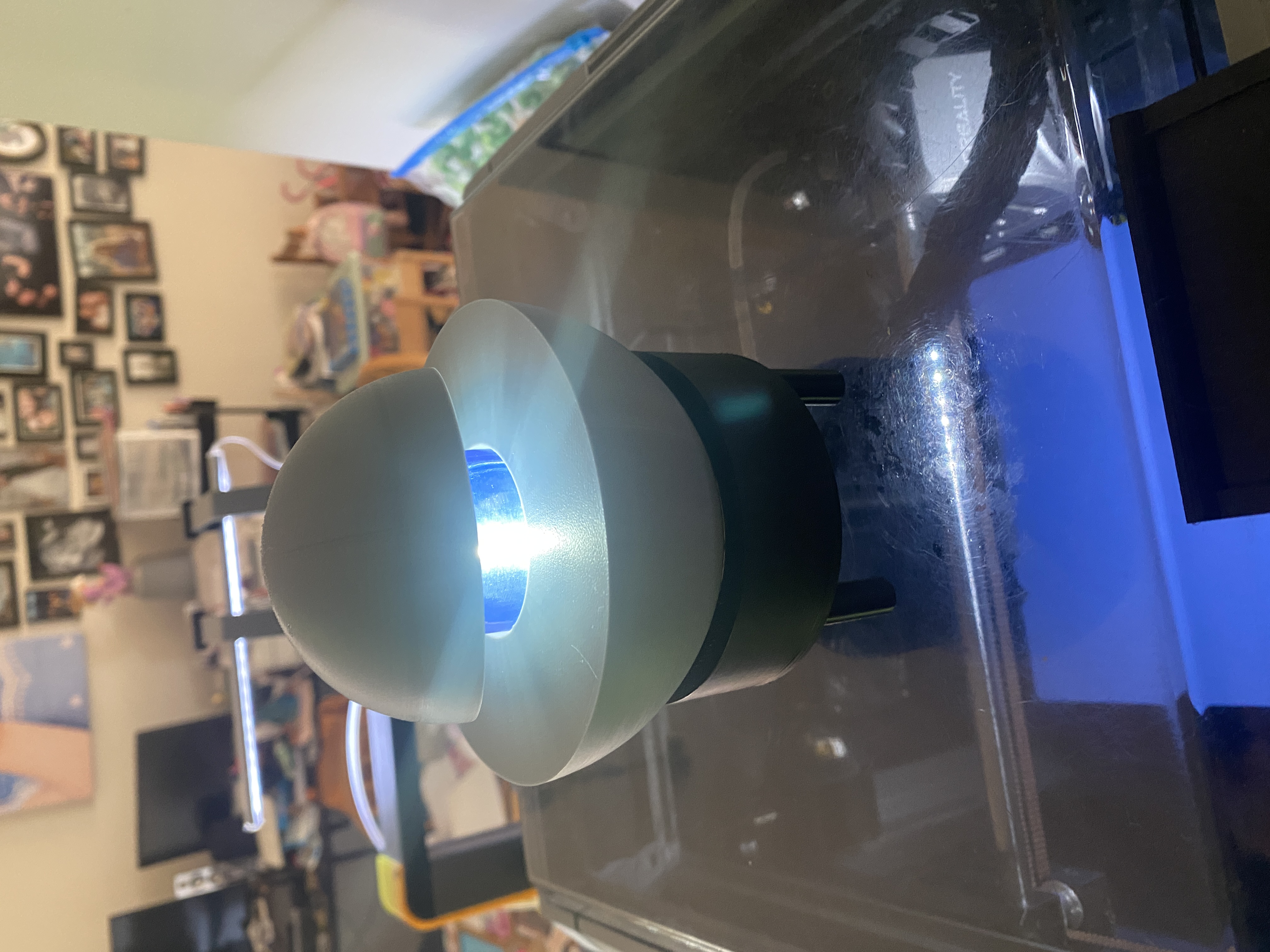 Demon core lamp