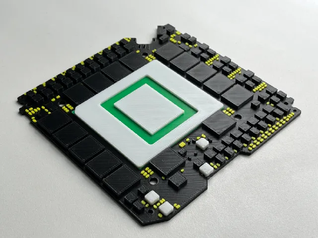 RTX 5090 FE PCB Drink Coaster