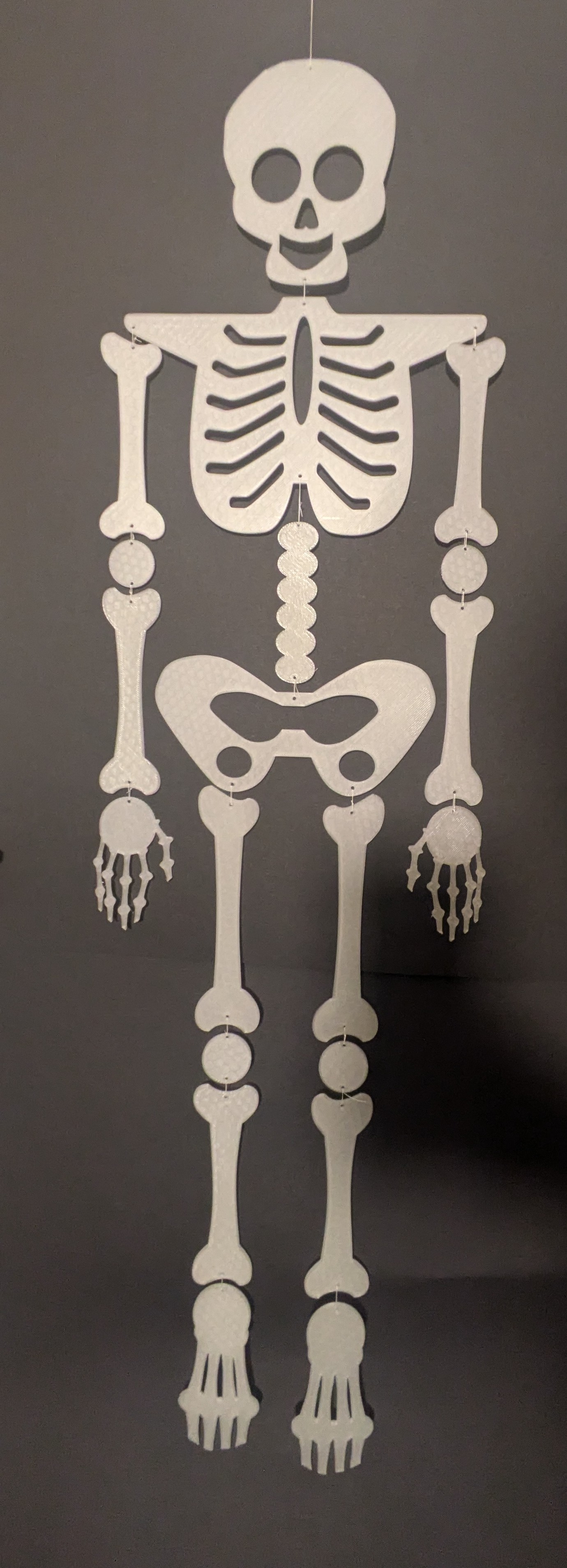 Glowing skeleton - Halloween